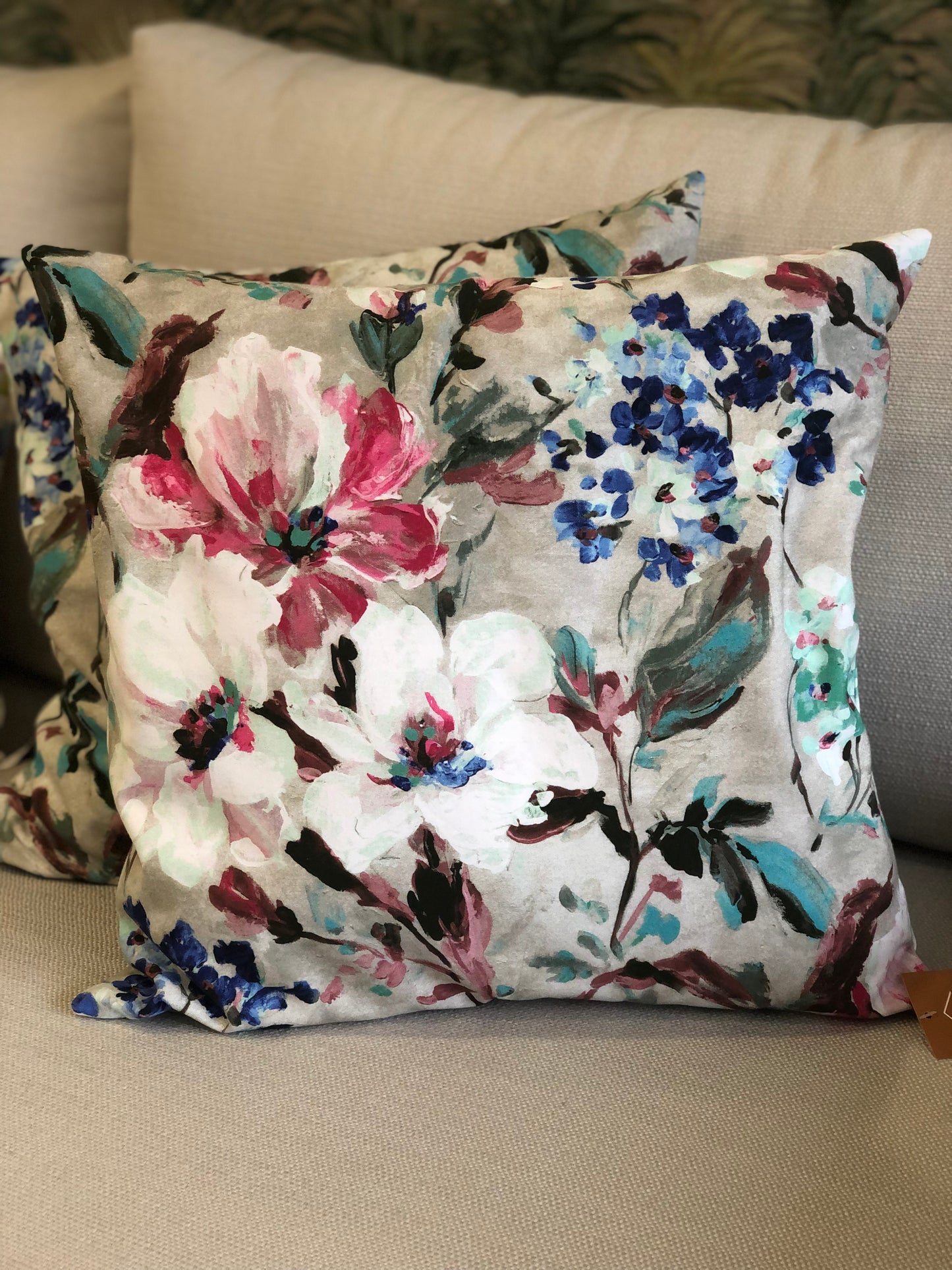 Coussin fleur