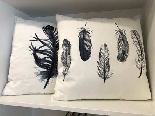 Feather pillows