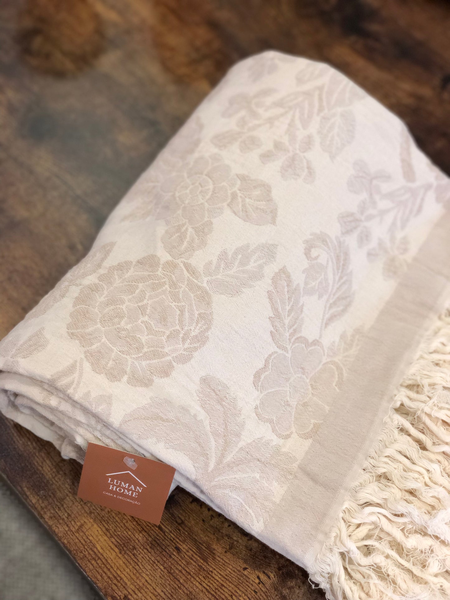 Peony camel blanket